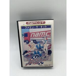 Family Circuit Famicom Nintendo Fc Japan Import Namcot Racing Us Seller - Cib